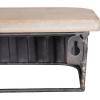 imageCreative CoOp Metal ampamp Wood Wall Shelves Set of 3 Sizes