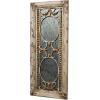 imageCreative CoOp Rectangle Pine Wood Framed Antiqued Mirror