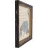 imageCreative CoOp Square Wood Framed Wall Dcor with Floral Images Set of 6 Designs