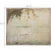 imageCreative CoOp Vintage Swans Wood Framed Wall Dcor