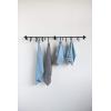 imageDecorative Forged Metal Wall Rod with 18 Hooks DF2856