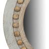 imageRound Decorative Wood Wall MirrorGrey
