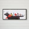 imageCreative CoOp Birds ampamp Dog Framed Wall Dcor