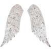 imageSmall Decorative Angel Wings in Distressed Grey