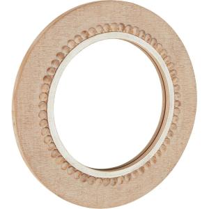 imageRound Decorative Wood Wall MirrorNatural