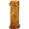 imageCreative CoOp 7 Inches Stoneware Bear Reactive Crackle Glaze Brown Vase