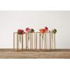 imageCreative CoOp 9 Test Tube Vases in a Single Gold Metal Stand