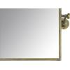 imageCreative CoOp Antique Metal Framed Rectangle Wall Mirror Gold