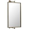 imageCreative CoOp Antique Metal Framed Rectangle Wall Mirror Gold