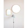 imageCreative CoOp Arched Rattan Wall Mirror Natural Finish 135 in L x 125 in W x 1725 in H