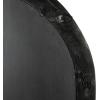 imageCreative CoOp Mango Wood Framed Wall Mirror Black