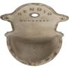 imageCreative CoOp Metal WallMounted Planter with Distressed Finish GreenDistressed Cream