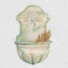 imageCreative CoOp Metal WallMounted Planter with Distressed Finish GreenGreen