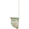 imageCreative CoOp Metal WallMounted Planter with Distressed Finish GreenGreen