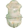 imageCreative CoOp Metal WallMounted Planter with Distressed Finish GreenGreen