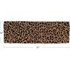 imageCreative CoOp Natural Coir Double Doormat with Leopard Print Natural