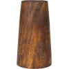 imageCreative CoOp Round Reclaimed Wood Vases with Distressed Finish Brown Set of 2