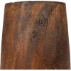 imageCreative CoOp Round Reclaimed Wood Vases with Distressed Finish Brown Set of 2