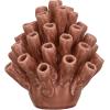 imageCreative CoOp Stoneware Coral Shaped Vase with Crackle Glaze Coral