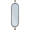 imageCreative CoOp Swivel Wall Mount Metal Mirror with Brackets