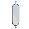 imageCreative CoOp Swivel Wall Mount Metal Mirror with Brackets