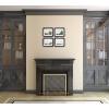 imageCreative CoOp Wood Framed Wall Dcor with Floating Landscape Multicolor Set of 4
