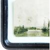 imageCreative CoOp Wood Framed Wall Dcor with Floating Landscape Multicolor Set of 4