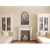 imageVintage Mary ampamp Angels Image on Decorative Wood Wall Dcor