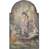 imageVintage Mary ampamp Angels Image on Decorative Wood Wall Dcor