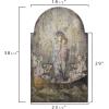imageVintage Mary ampamp Angels Image on Decorative Wood Wall Dcor