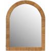 imageCreative CoOp Arched Rattan Wall Mirror Natural Finish 135 in L x 125 in W x 1725 in H