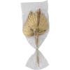 imageCreative CoOp Natural Sun Cut Palm Bunch in Gold Finish Dried Florals 11quot L x 3quot W x 30quot H WhiteWhite