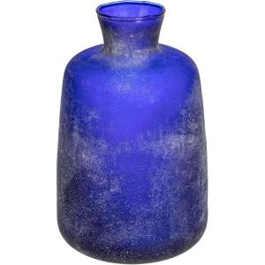 imageCreative CoOp Distressed Glass Cobalt Blue Vase