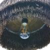 imageCreative CoOp Boho 2Tier Metal Chandelier with Fringe Taupe