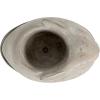 imageCreative CoOp Cement Rabbit Planter with Saucer Set of 2 Pieces