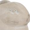 imageCreative CoOp Cement Rabbit Planter with Saucer Set of 2 Pieces