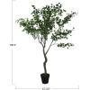 imageCreative CoOp Faux Birch Tree in Plastic Pot Green