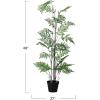 imageCreative CoOp Faux Fern Tree in Plastic Pot Green