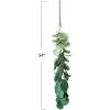 imageCreative CoOp HandPainted Paper Mache Eucalyptus Bunch Wall Hanging Green