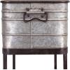 imageCreative CoOp Metal BucketPlanter on Stand with Casters