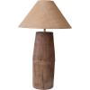 imageCreative CoOp Reclaimed Wood Swivel Neck Table Lamp with Jute Shade Natural