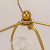 imageCreative CoOp Tropical Metal Base Table Lamp with Pineapple Detail and Shade White and Gold