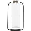 imageCreative CoOp Clear Glass Vase in Black Metal Stand