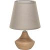 imageCreative CoOp Eucalyptus Wood Table Lamp with Linen Shade Natural