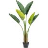 imageCreative CoOp Faux Banana Tree in Plastic Pot Green