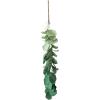 imageCreative CoOp HandPainted Paper Mache Eucalyptus Bunch Wall Hanging Green