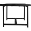 imageCreative CoOp Elegant Acacia Trestle Round End Table BlackBlack
