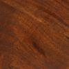 imageCreative CoOp Elegant Acacia Trestle Round End Table BlackWalnut Finish