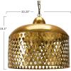 imageCreative CoOp Gold Metal Pendant Light