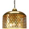 imageCreative CoOp Gold Metal Pendant Light